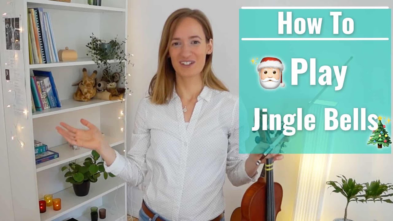 How to play Jingle Bells | Easy Beginner Song | Violin Tutorial