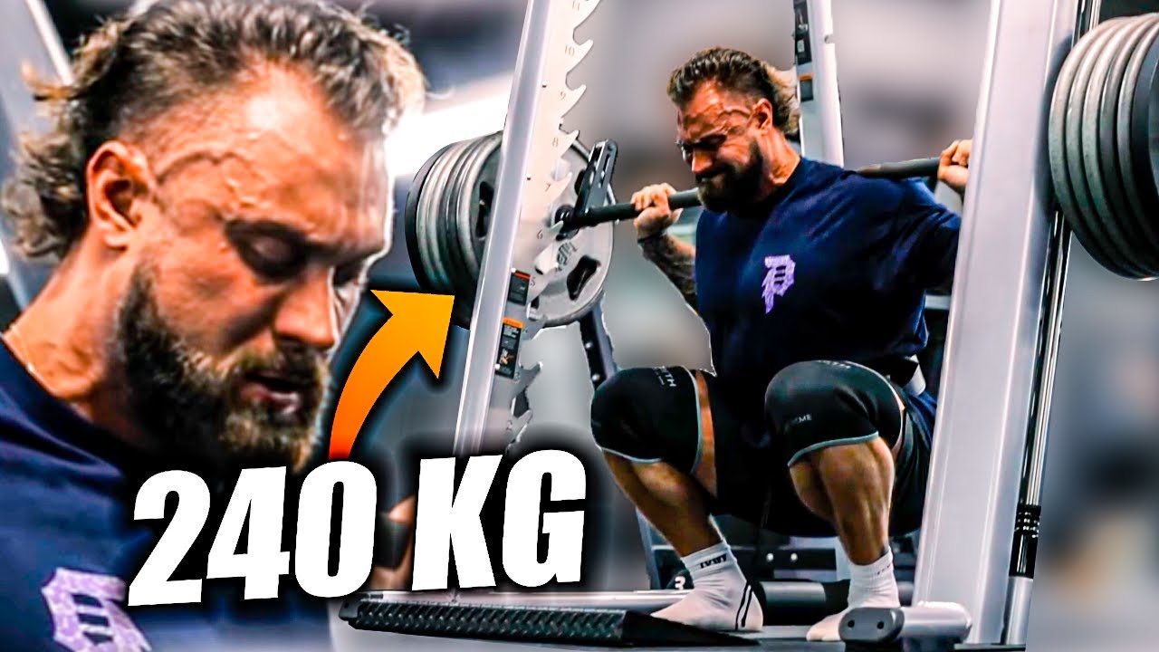 DEJA DE SER DEBIL.. CHRIS BUMSTEAD ENTRENA PIERNAS A SU 100% DE PODER  - Victor Valdivia