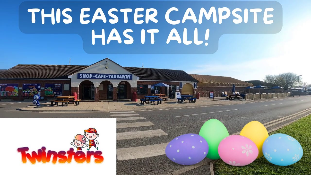 Warren Farm Caravan and Camping Park in the Easter Sun - an unexpected delight