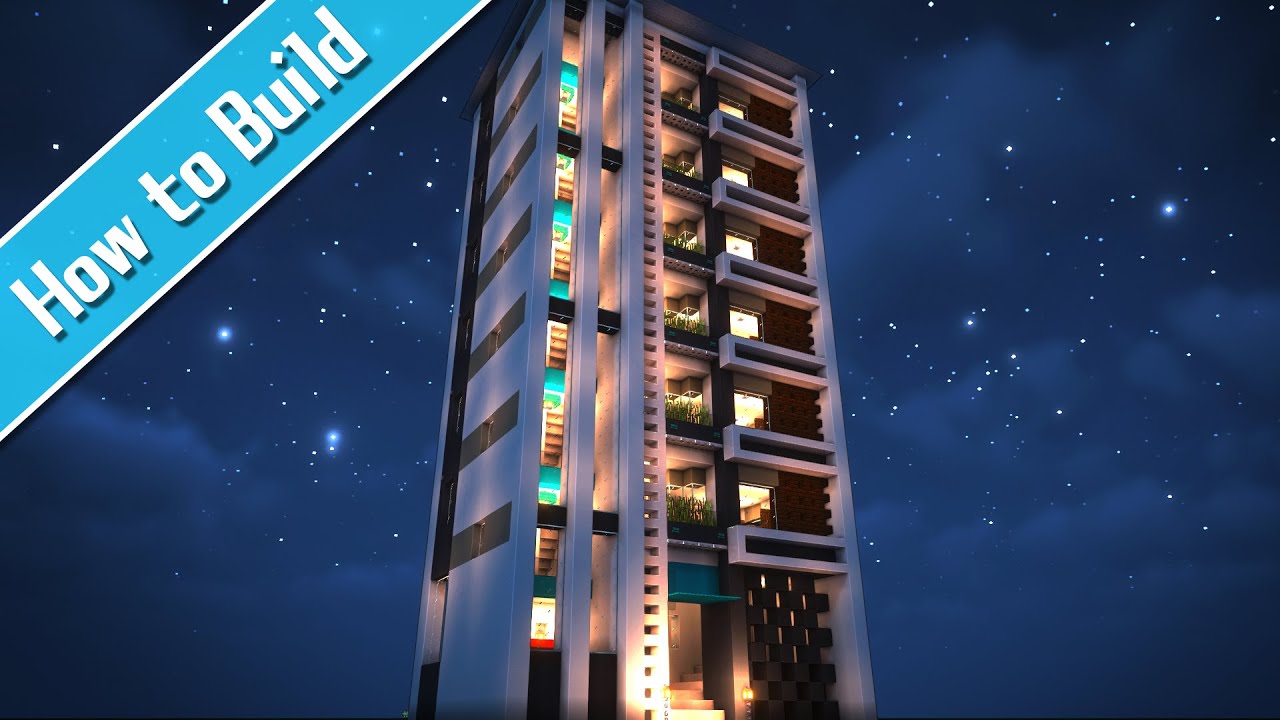 [OSHACRA] Part106 How To Build A Compact Modern Apartment / おしゃクラ モダンなアパートの作り方