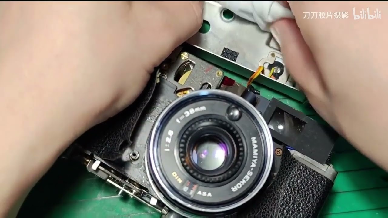 【刀刀胶片摄影】修复一台mamiya 135 ee，repair mamiya 135 ee