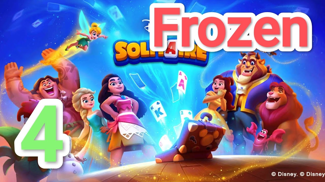 Disney Solitaire Android Gameplay Walkthrough - Frozen - Let it Go