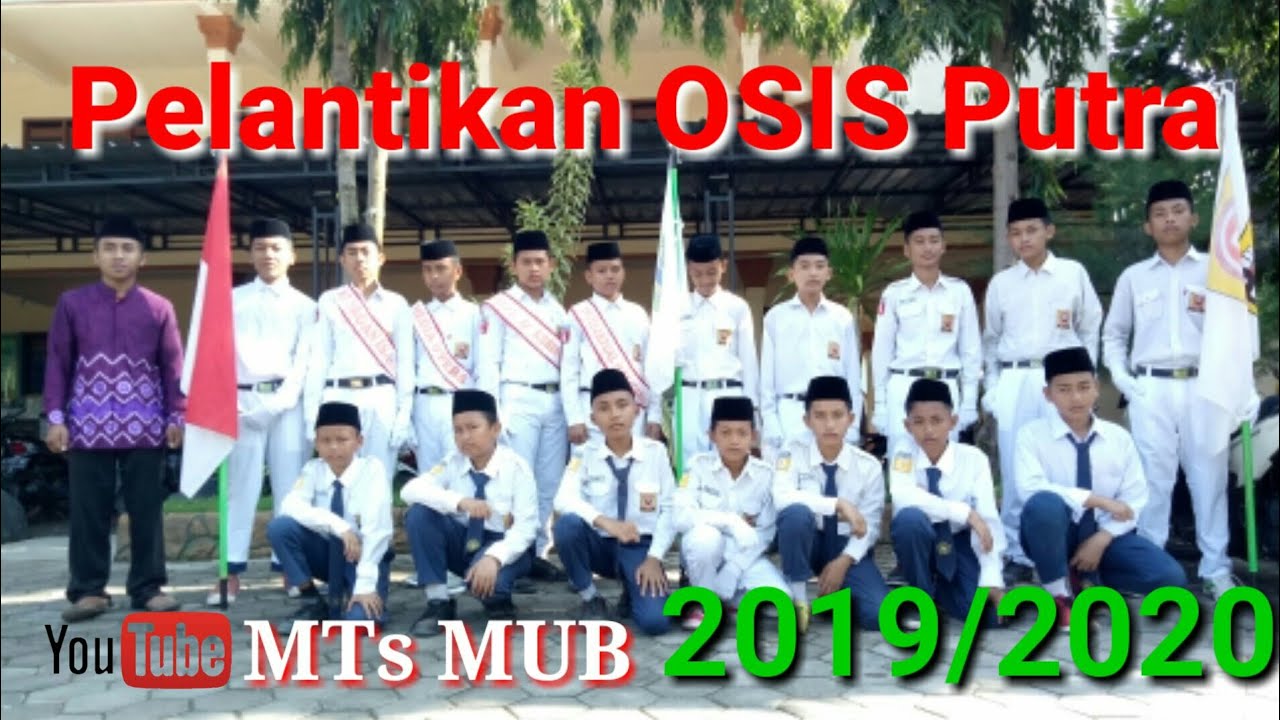 Pelantikan OSIS Putra MTs Miftahul Ulum Bettet Pamekasan 2018-2019