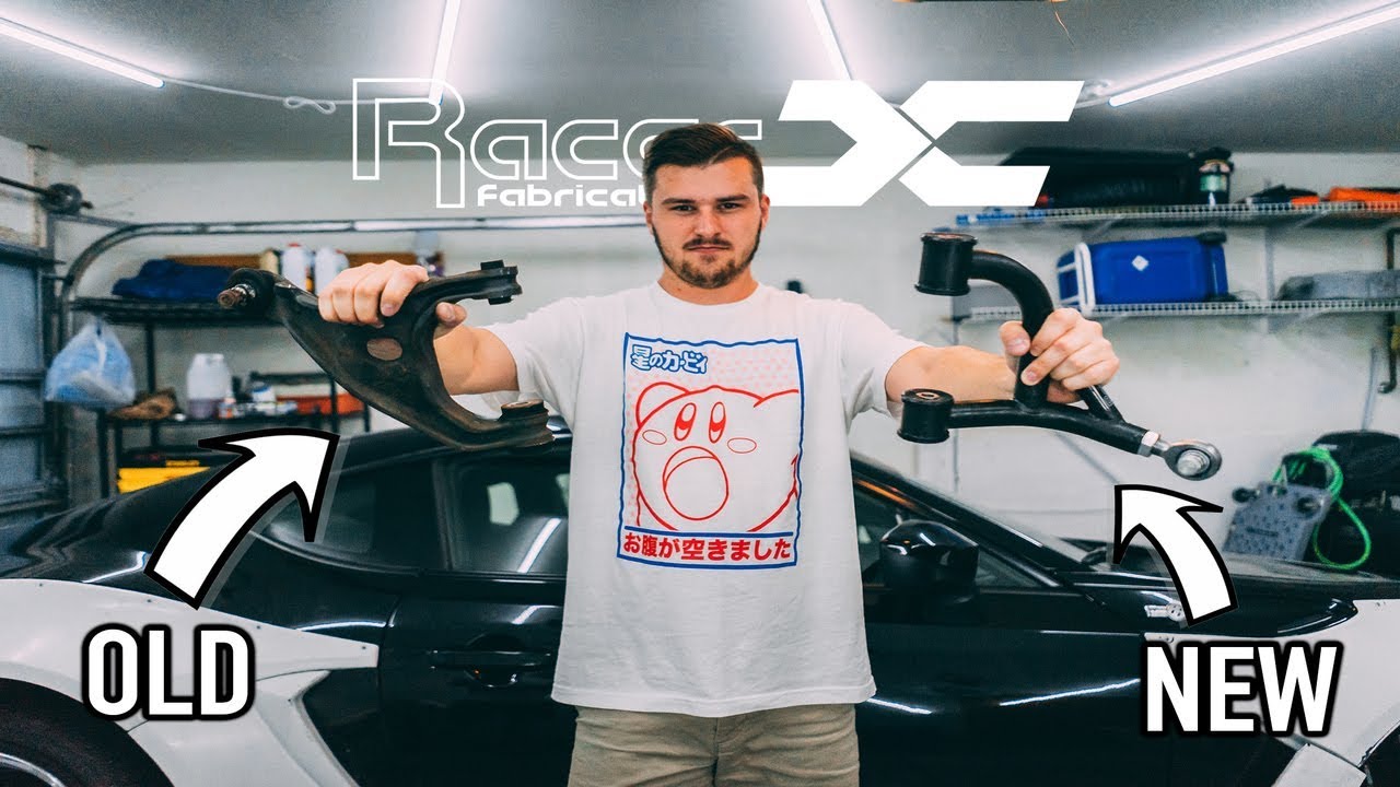 FR-S GETS INSANE CAMBER | RACER-X CAMBER ARMS INSTALL (PT.1)
