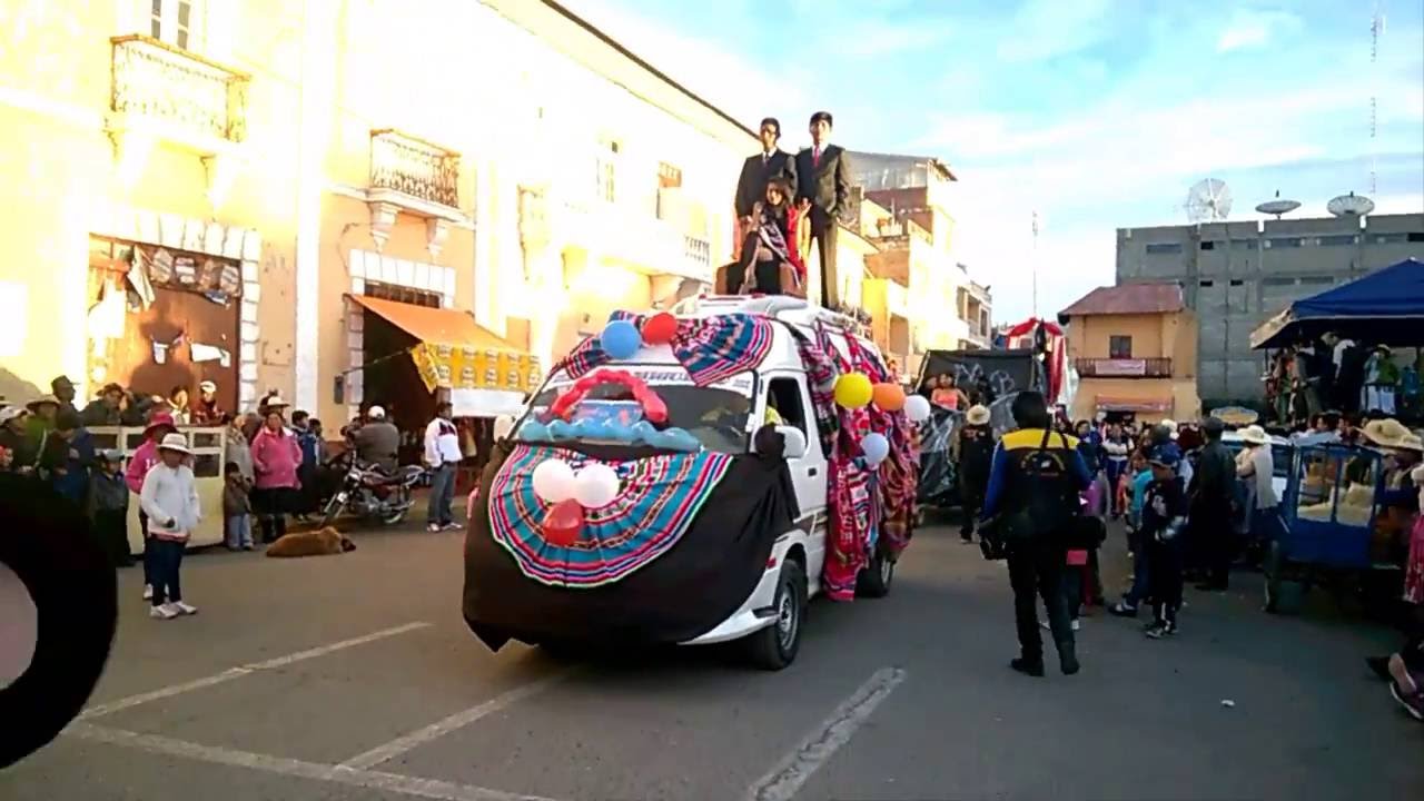 IES Micaela Bastidas - Desfile de Carros Alegoricos 2016