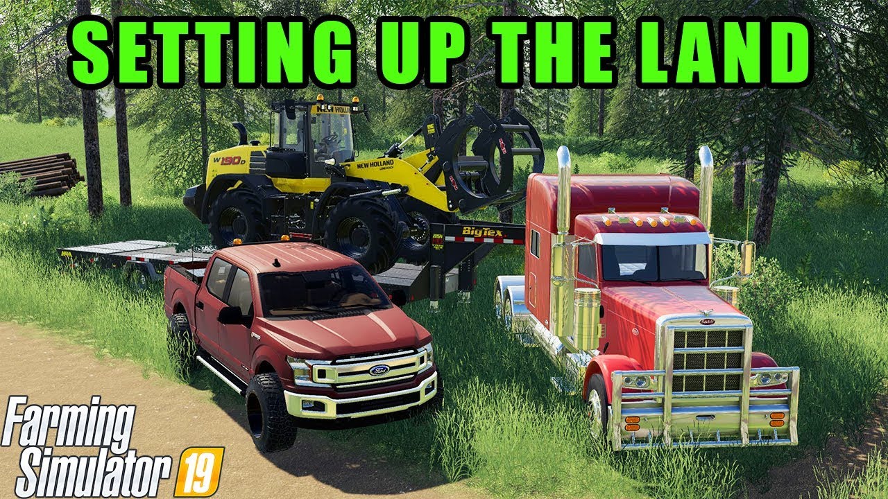 OFF THE GRID LOGGING | Farming Simulator 2019