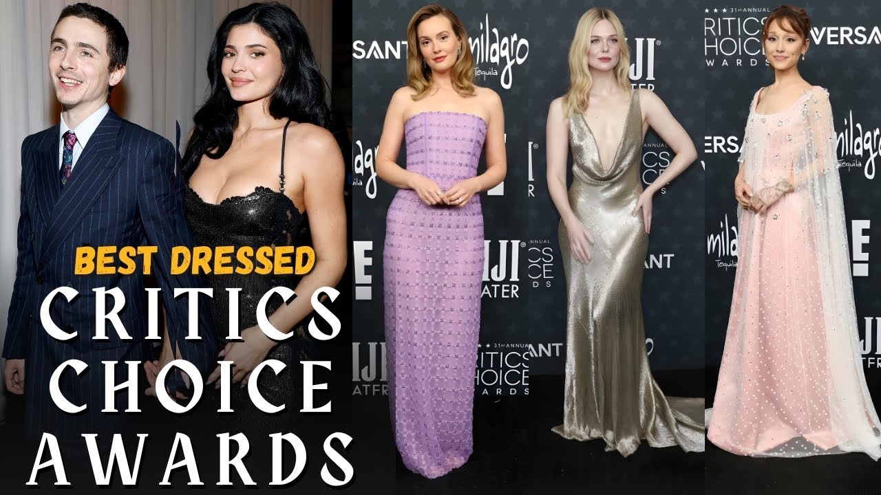 ТОП-10 ЛУЧШИХ СТИЛЕЙ НА ЦЕРЕМОНИИ ВРУЧЕНИЯ ПРЕМИИ CRITICS CHOICE AWARDS 2026!