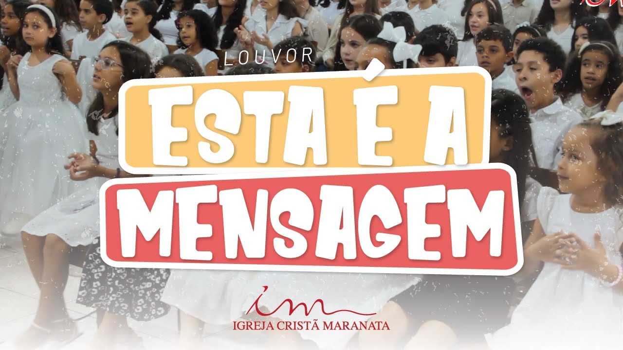 LOUVOR - Esta é a mensagem eterna de Deus - Vídeo Coral CIAs - Igreja Cristã Maranata