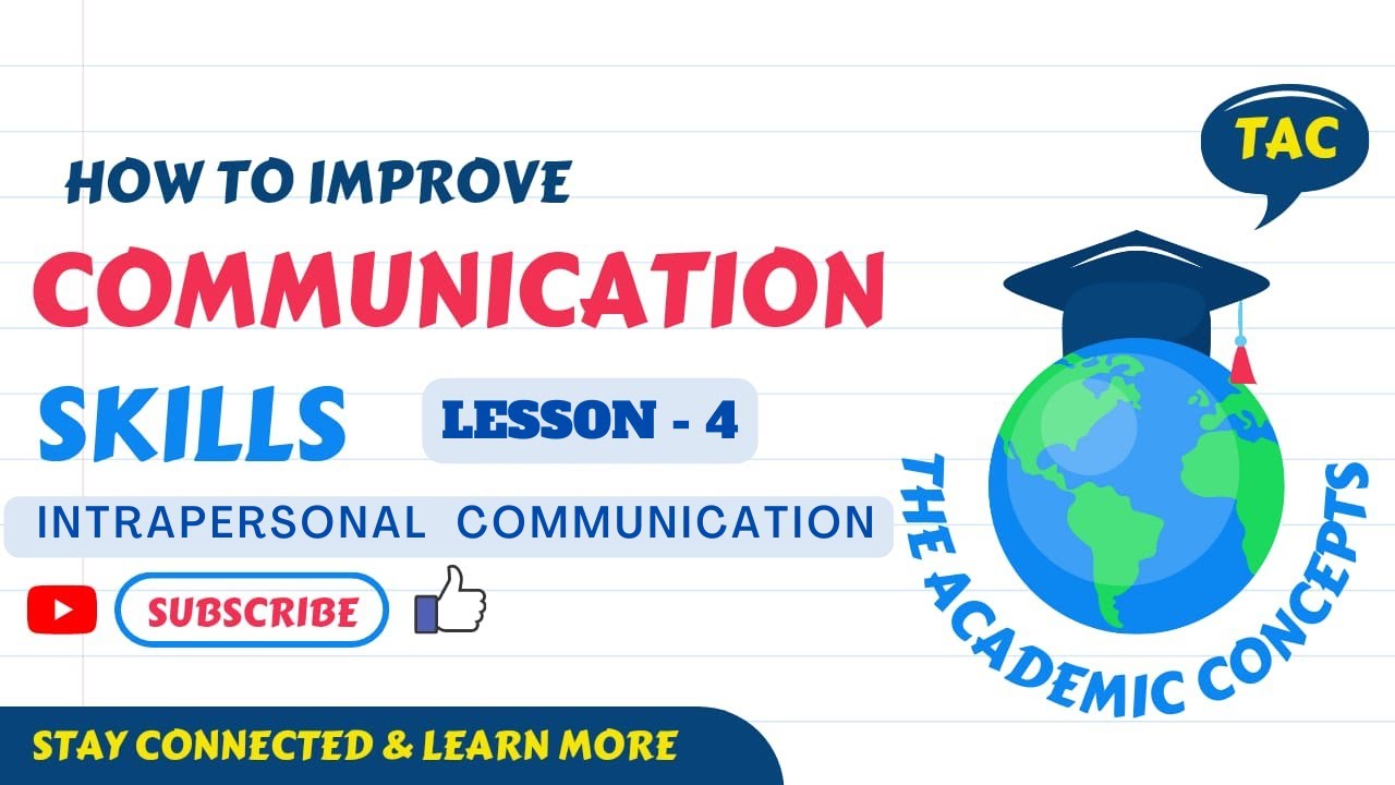Intrapersonal Communication (Communication Skills - Lesson 4)