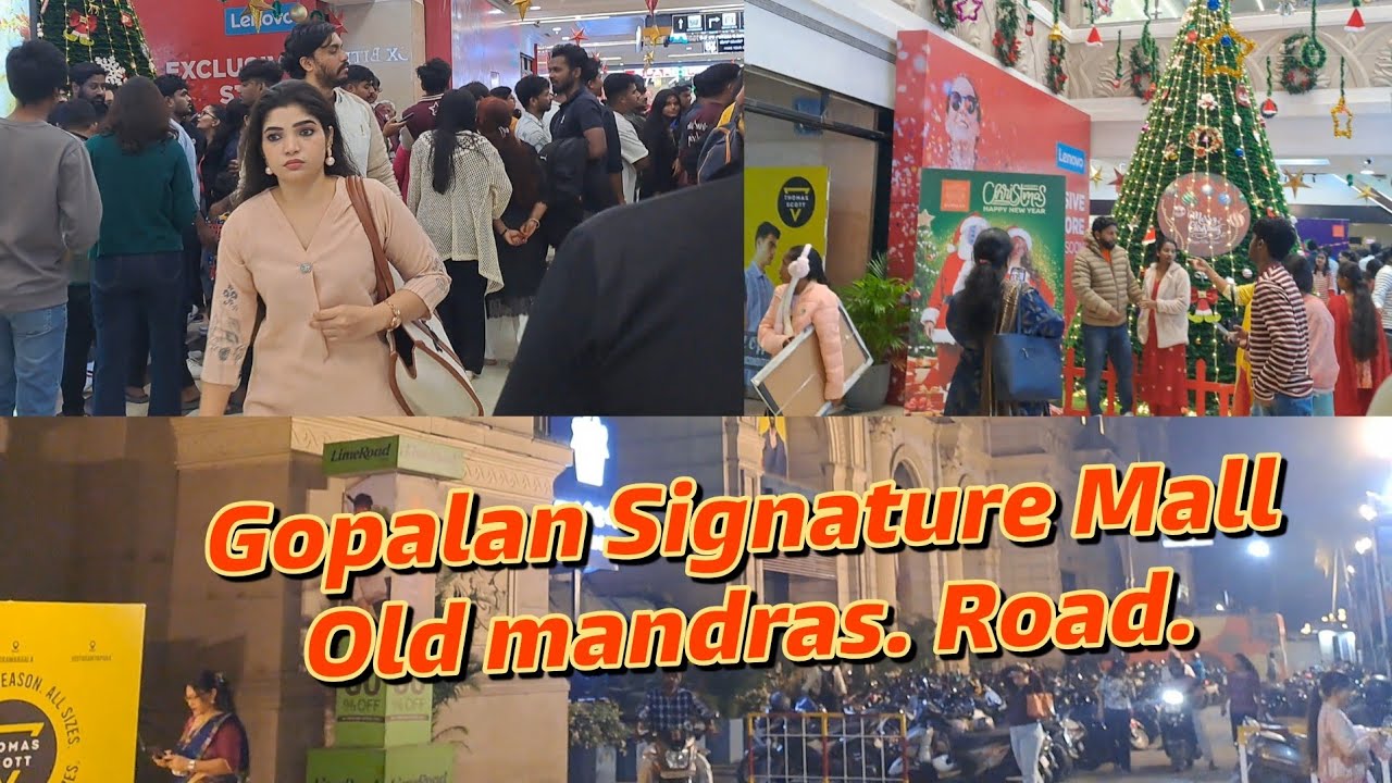 Gopalan Signature Mall Old Madras Road // In Bangalore Karnataka 
