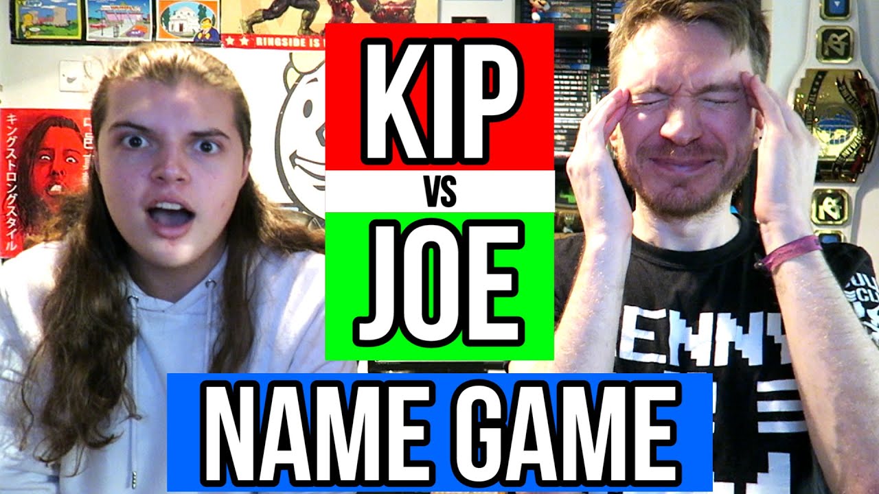 KIP CLIPS vs JOETALKSWRESTLING - Wrestler Name Game!