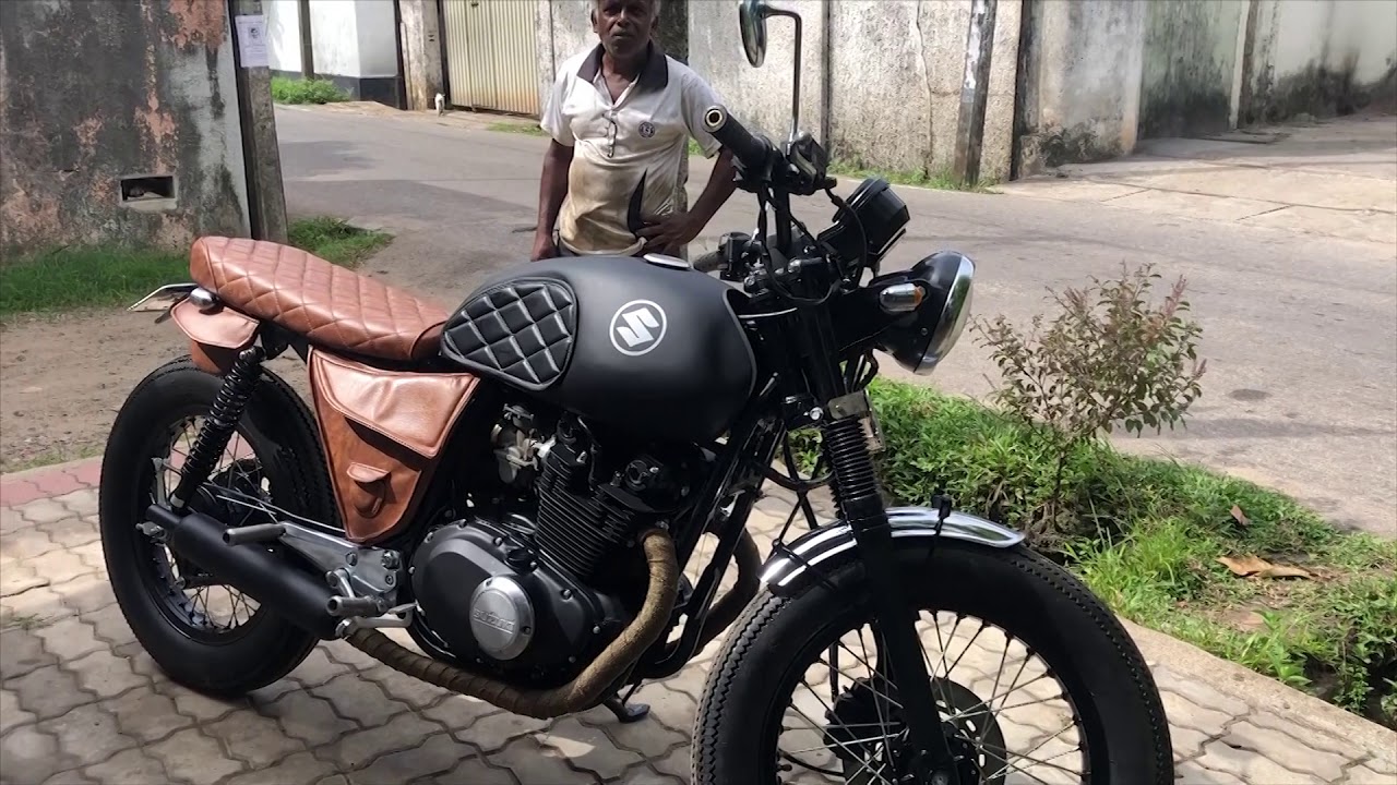 Suzuki GSX450 Scrambler In Sri Lanka A.K.A Zuki