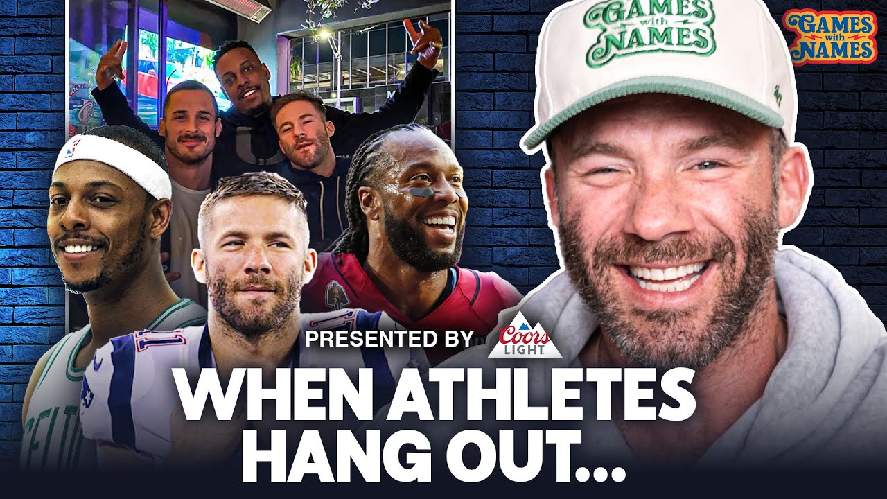 Julian Edelman Explains What It's REALLY Like When Athletes Hang Out