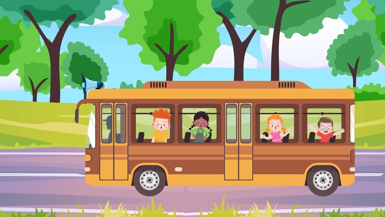 KOŁA AUTOBUSU KRĘCĄ SIĘ  – Piosenki dla dzieci - SING SING