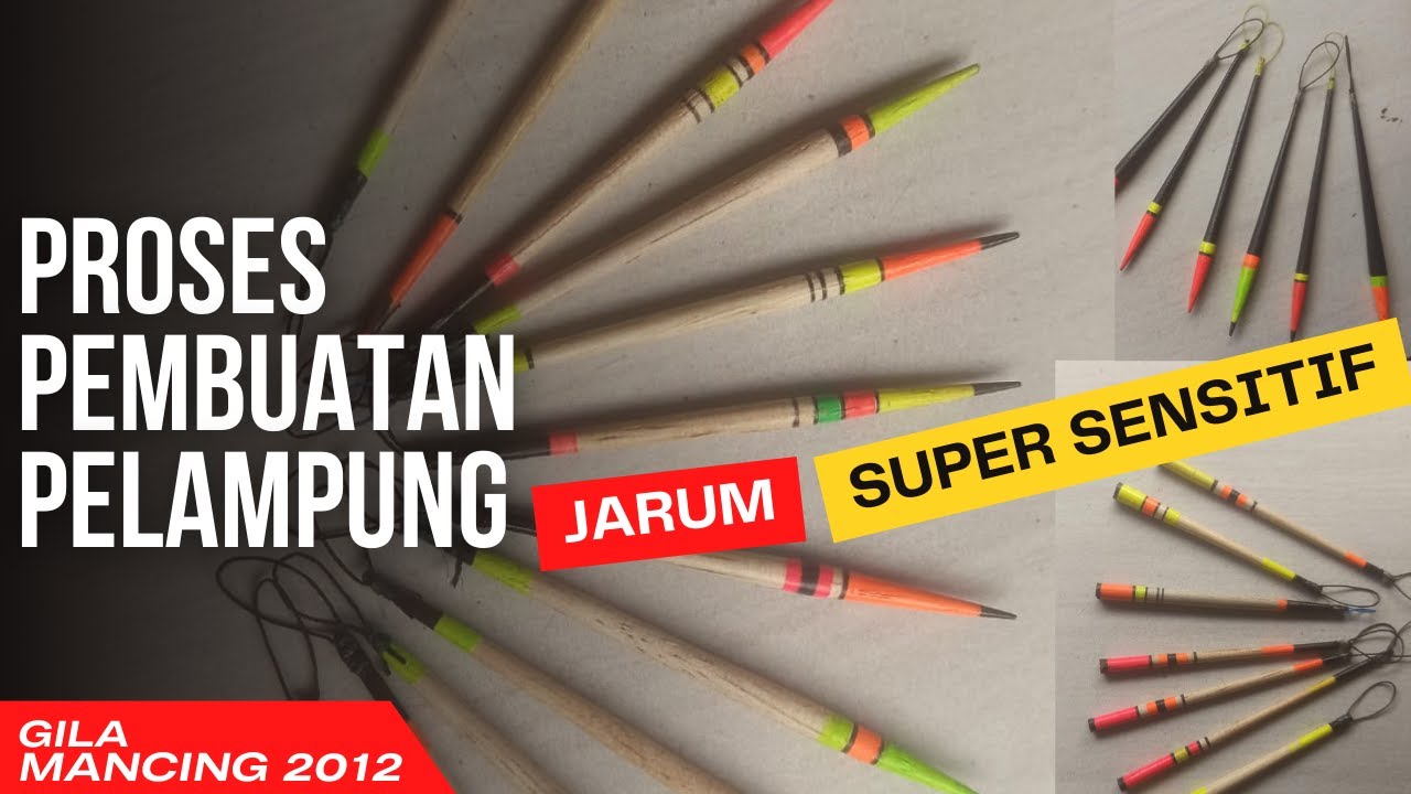 Cara buat pelampung jarum | PART 1