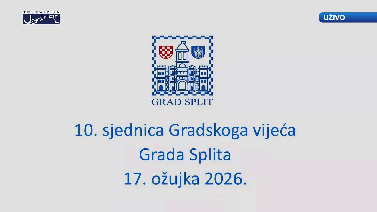 10. sjednica Gradskoga vijeća Grada Splita  17.03.2026. 2 dio