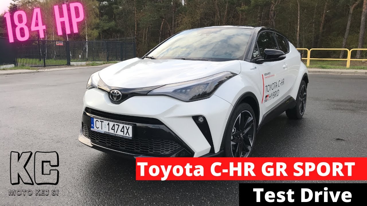 (2021) Toyota C-HR GR Sport 2.0 Hybrid Dynamic Force (184 HP) TEST DRIVE | TEST PL