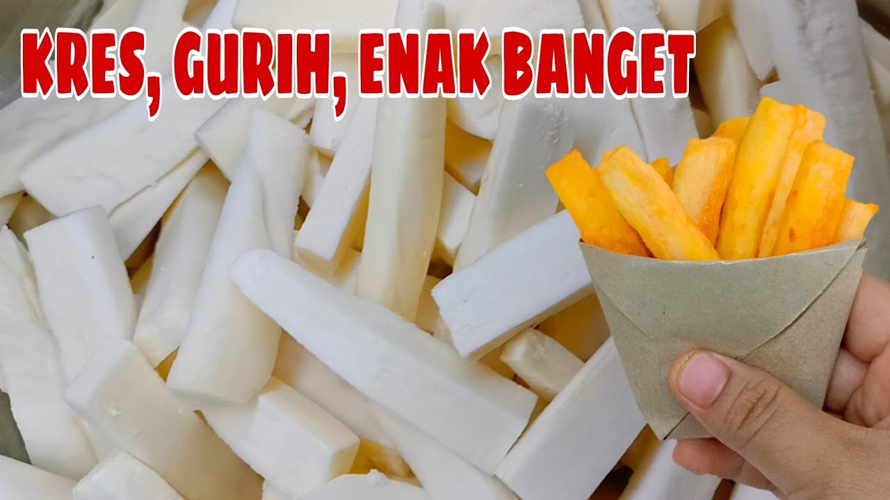 DIJAMIN SEMUA PASTI SUKA. TELA-TELA SINGKONG. GURIH, KRES, ENAK BANGET