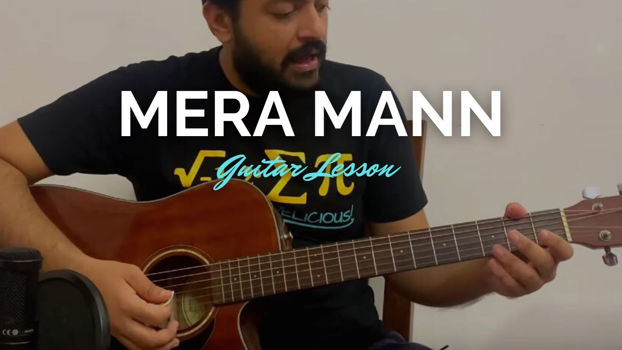 Mera Mann Guitar Lesson | Ayushmann Khurrana | Nautanki Saala | Easy Guitar Tutorial | Pickachord