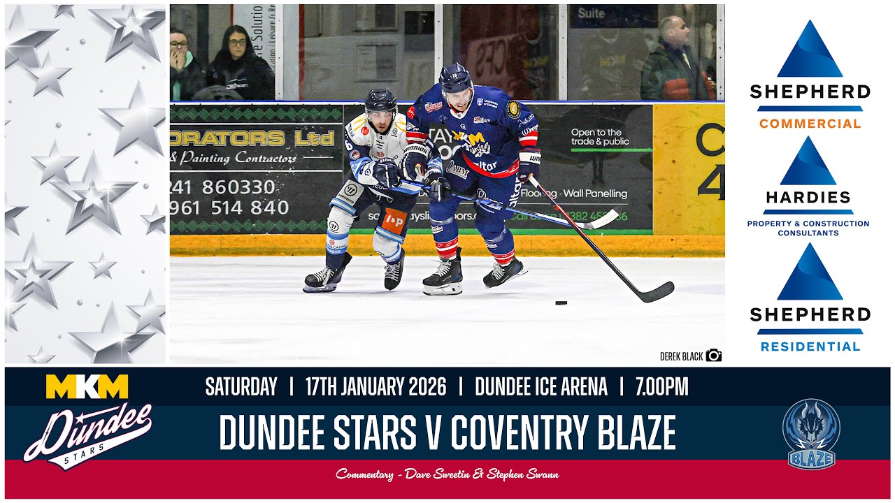 EXTENDED 4K HIGHLIGHTS | 17/01/2026 | Dundee Stars v Coventry Blaze