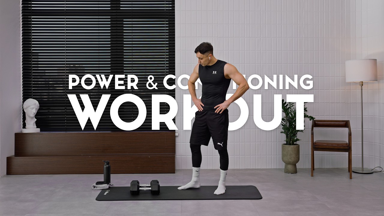 30 MIN POWER & CONDITIONING FULL BODY WORKOUT | With equipment