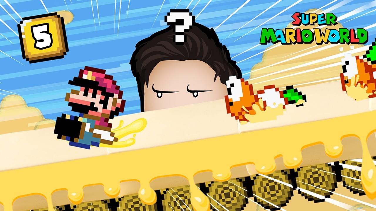 The Butter and Cheese Bridges (real names) | Super Mario World | part 5