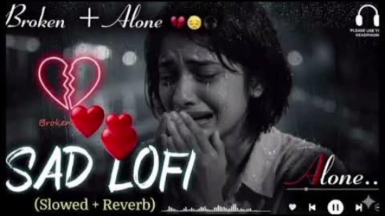 Broken Inside 💔 | Sad Lofi Song | Hindi Slowed + Reverb