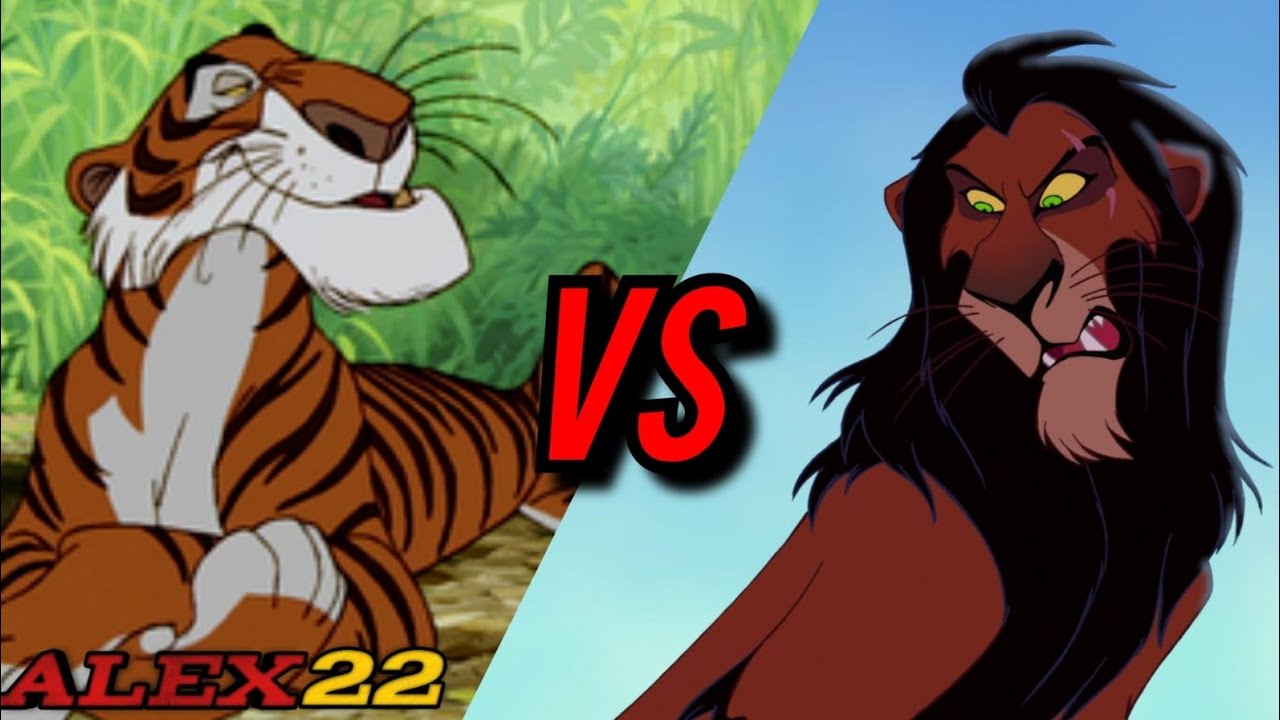 SHERE KHAN VS SCAR - BATALHA PELAS TERRAS DO REINO - ep 10