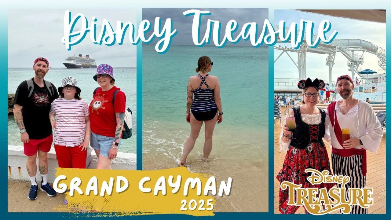 EXPLORING GRAND CAYMAN! | Seven Mile Beach & Pirates | Disney Cruise Line Treasure Vlog | June 2025