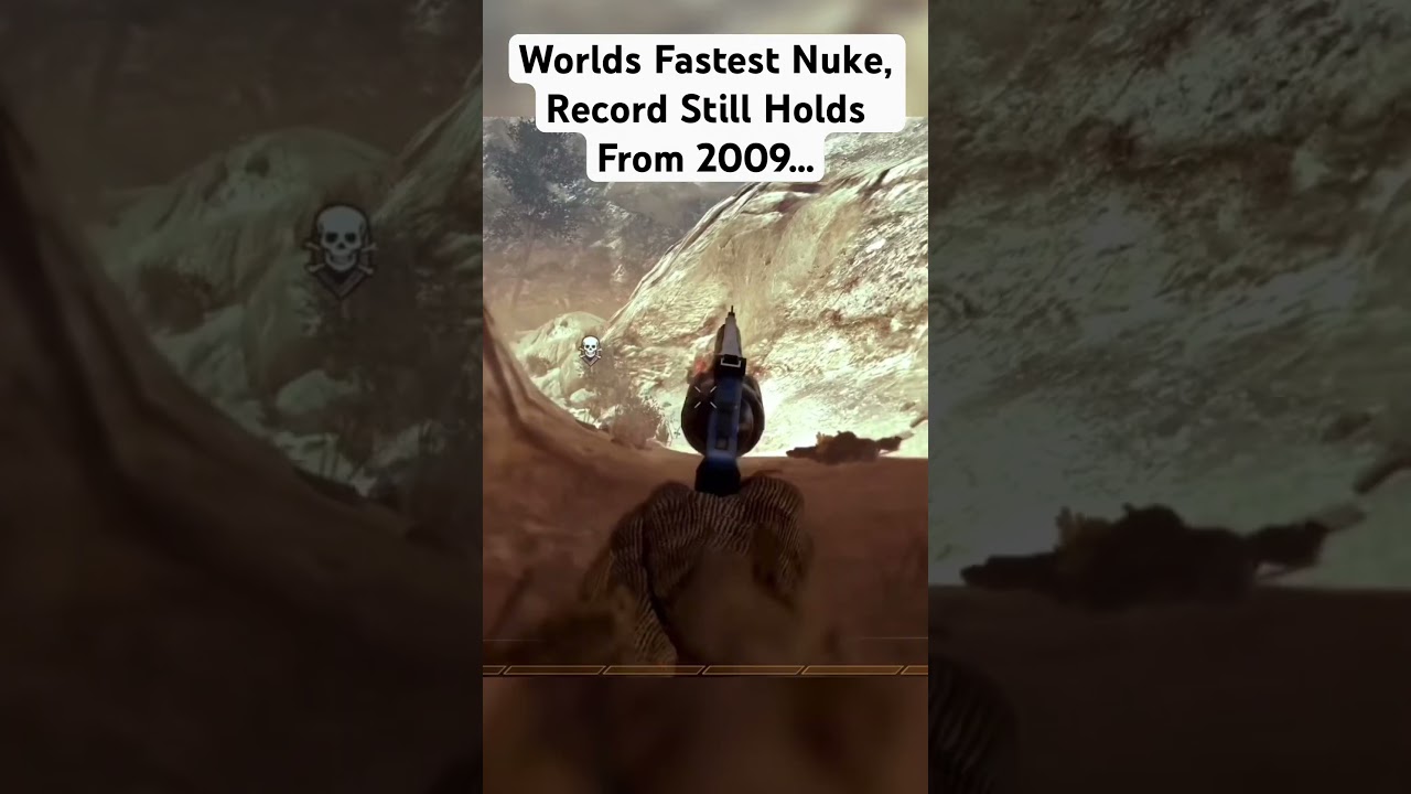 Worlds Fastest Nuke on Call of Duty #mw2 #viral #trending #nostalgia