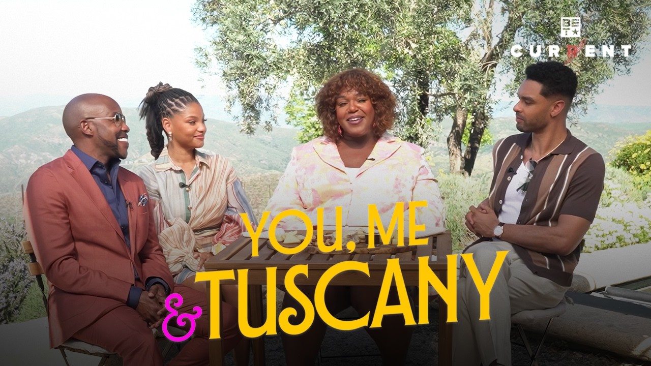 Will Packer, Halle Bailey & Reg&eacute;-Jean Page Give an Inside Look at You, Me & Tuscany | BET Current