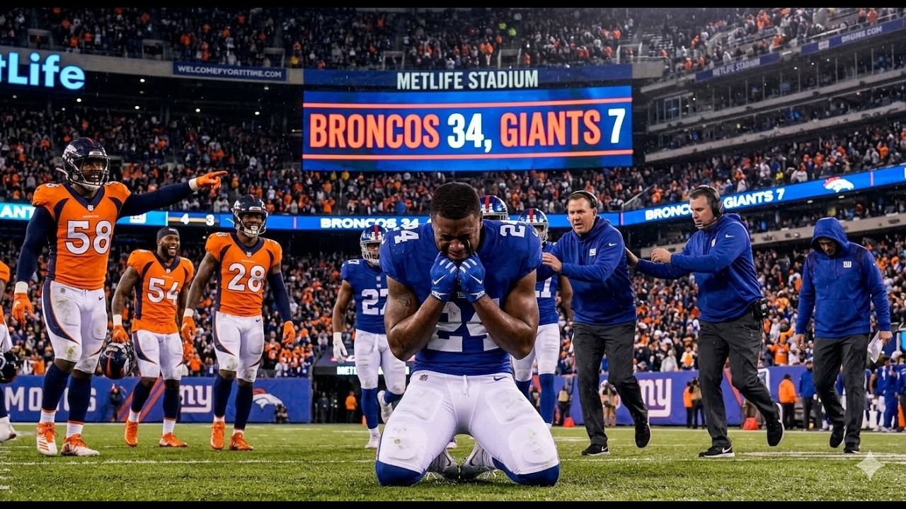 A GIANT LOSS TO THE DENVER BRONCOS 
