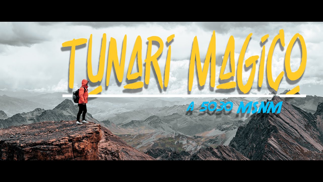 Tunari Mágico a 5030 MSNM [4k]
