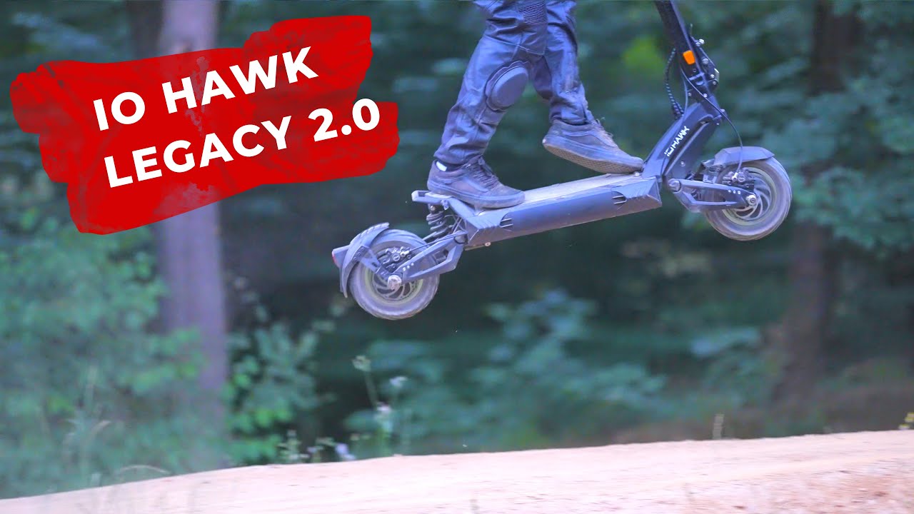 ⚡ IOHAWK LEGACY 2.0 - Der neue E-Scooter Standard: 🔥 Dual Motor 🔥 Federung per Klick, - 132 KM uvm.