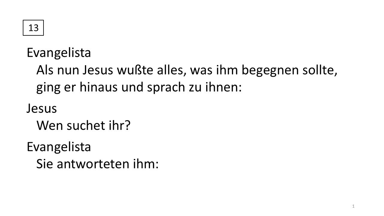 Johannes Passion Chorus Practice 02 - 03 (Bass)