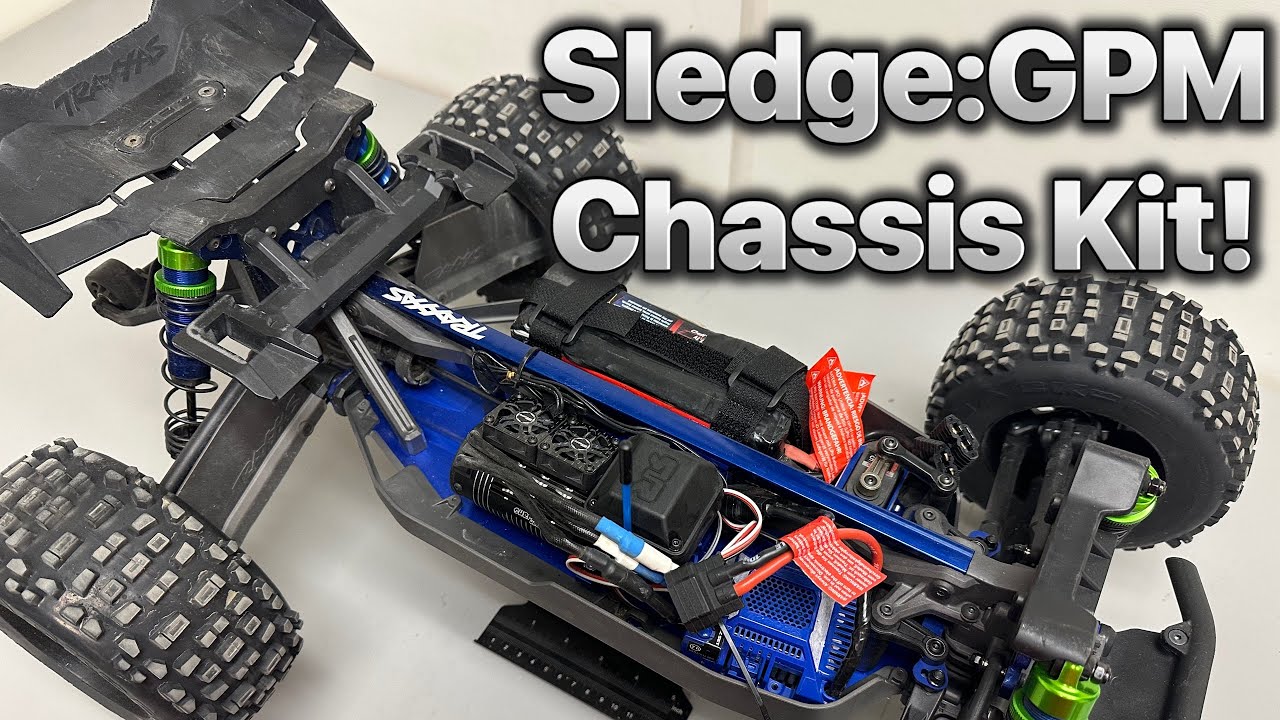 Traxxas Sledge GPM Chassis Kit Install !