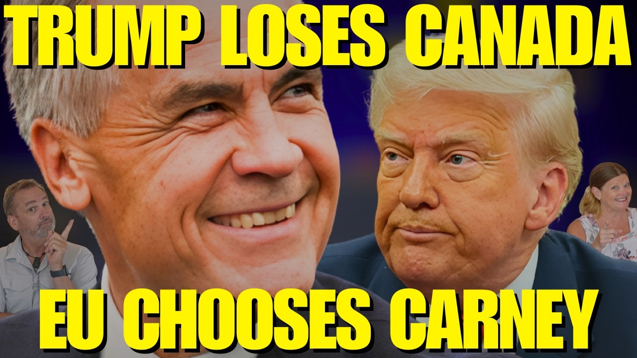 It's OVER: Trump LOSES CANADA As EU VOTES Carney In & Money Pours Into Canada!