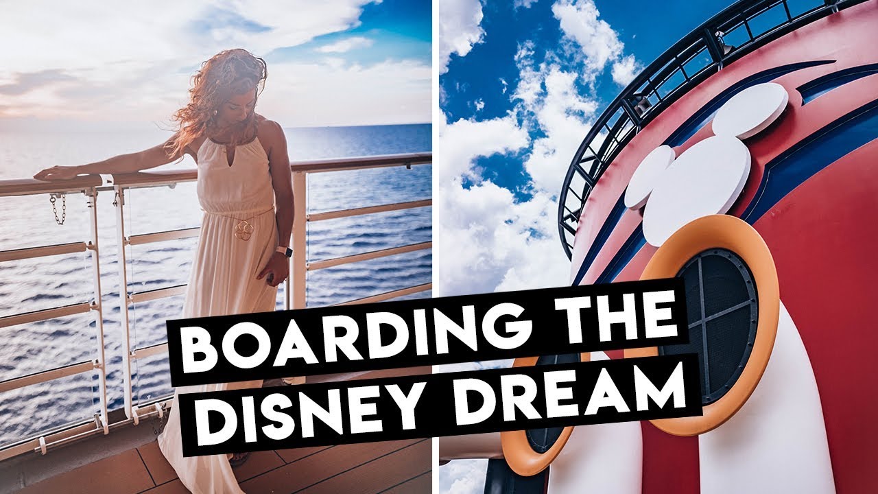 Boarding The Disney Dream in Port Canaveral For A SURPRISE CRUISE!
