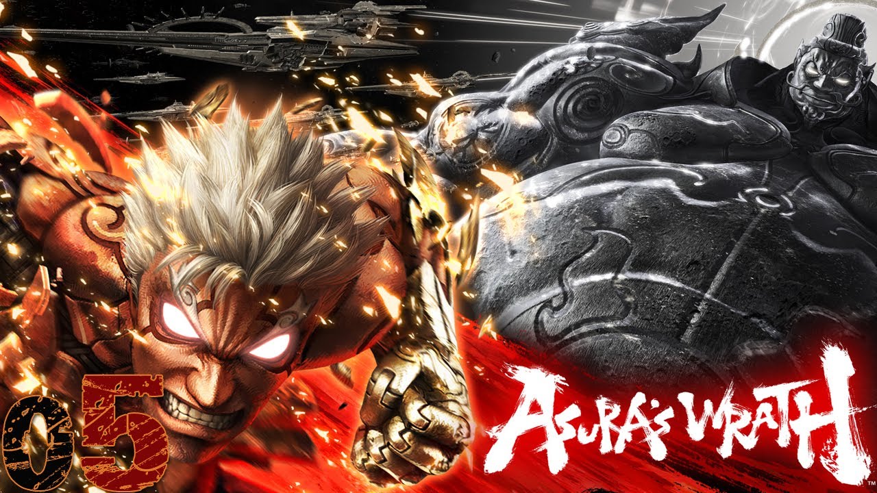 Asura's Wrath - 05/21 - Hollow Victory -NO DMG. TIME ATTACK. SSS RANK.Hard Mode No special gauge/ Hovereat