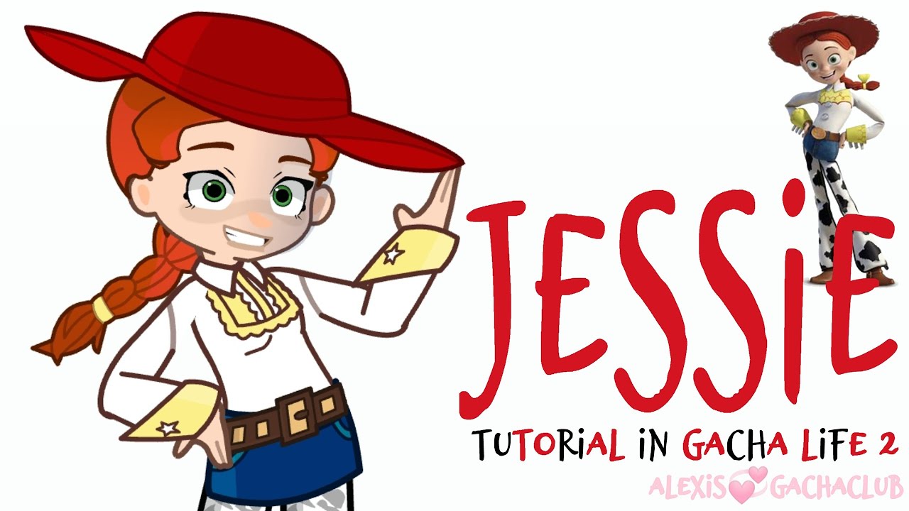 💞How to make JESSIE (Toy Story) in Gacha Life 2💞 #gl2 #toystory #trendingvideo