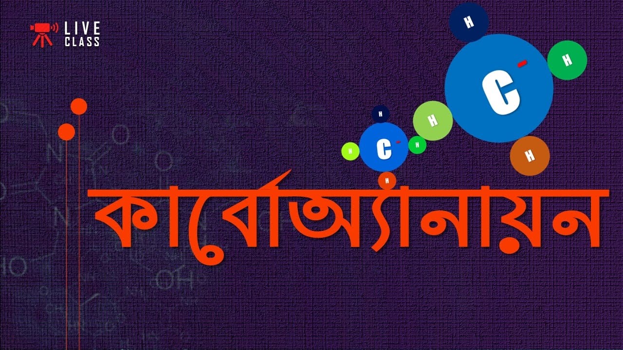 ৩। অধ্যায় - ২ঃ Organic Chemistry : Carboanion (কার্বোঅ্যানায়ন) [HSC | Admission]