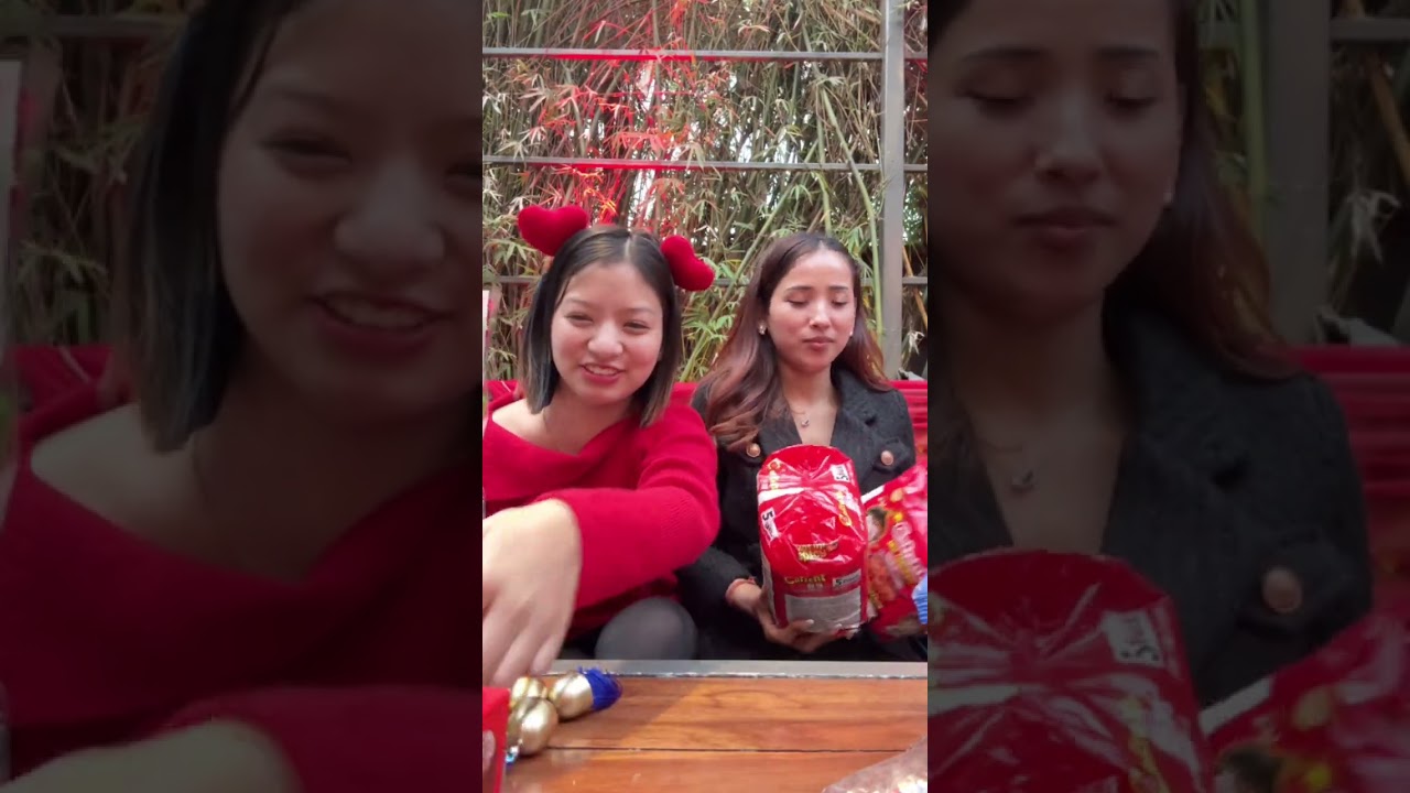 First video of trending game 12 colors gift exchange game with my best friend. 🫶🏻 