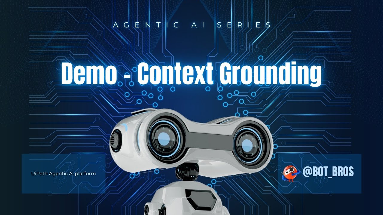 UiPath Agentic AI Part-4 | Context Grounding Explained with Banking Use Case