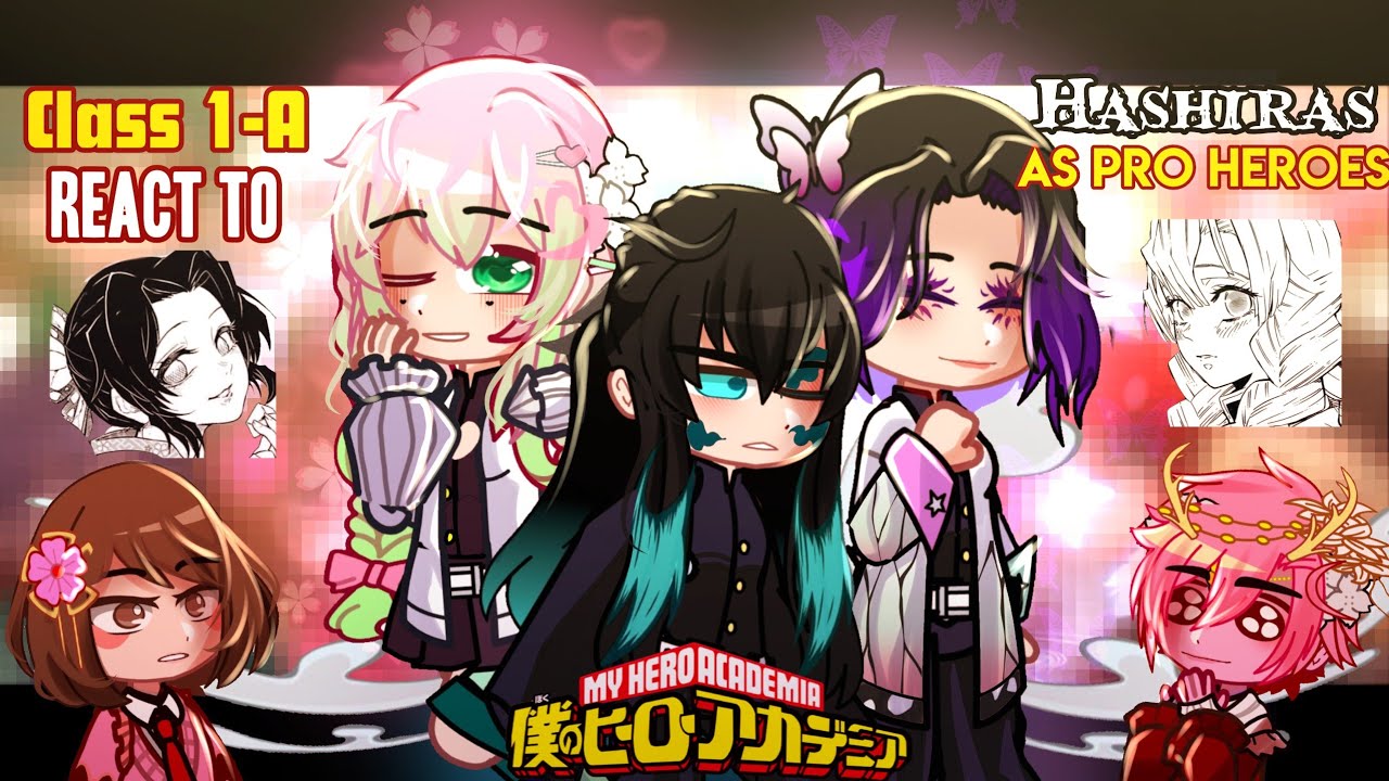 •🌟Class 1-A react to HASHIRA as pro heroes🌟•|| Part (2/3)|| Mitsuri, Shinobu & Muichiro || Lyrical_Z