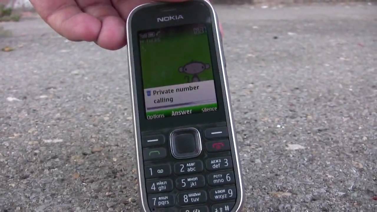 Nokia 3720 classic drop test