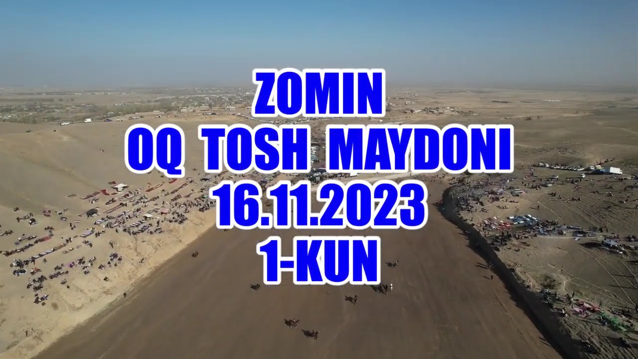1-KUN.DRON TASVIR. ZOMIN OQTOSHDA BOʻLIB OʻTGAN CHEMPIONAT KOʻPKARI.16.11.2023