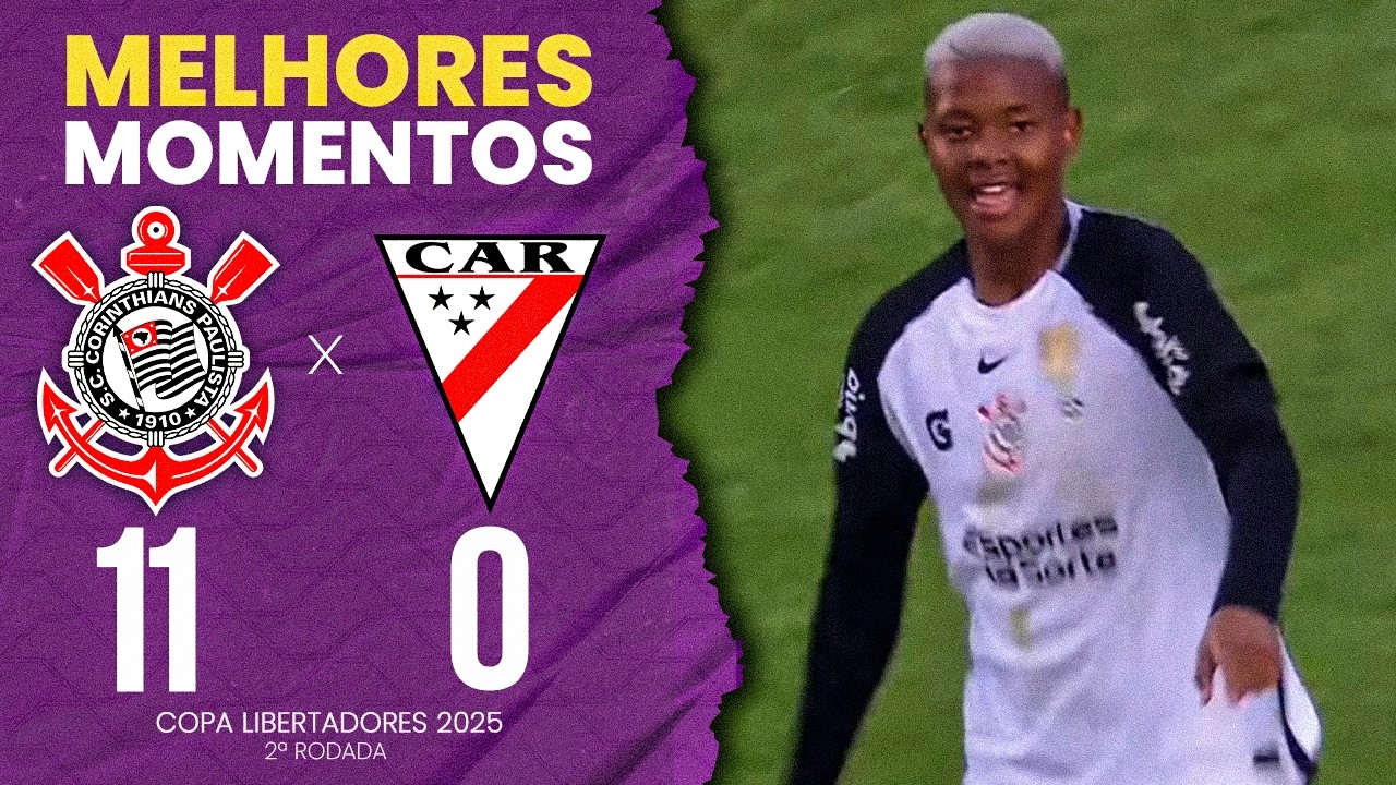 MELHORES MOMENTOS | CORINTHIANS 11X0 ALWAYS READY | LIBERTADORES FEMININA 2025
