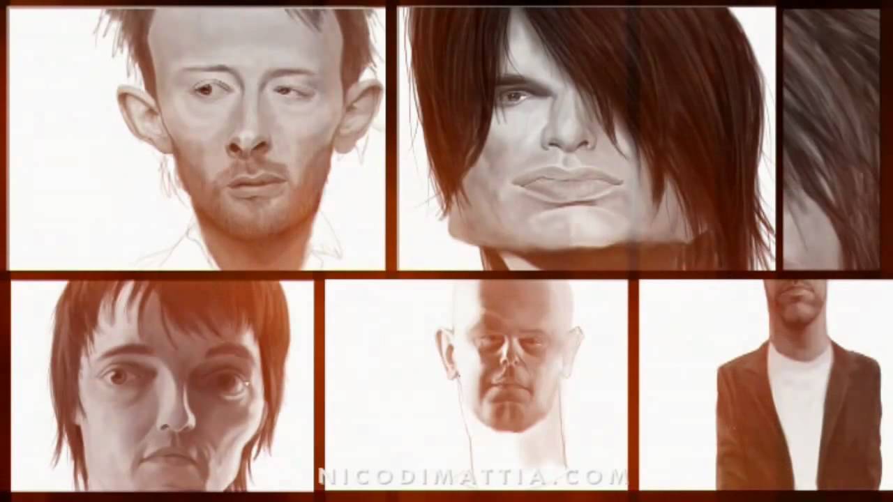 RADIOHEAD - speedpainting by Nico Di Mattia