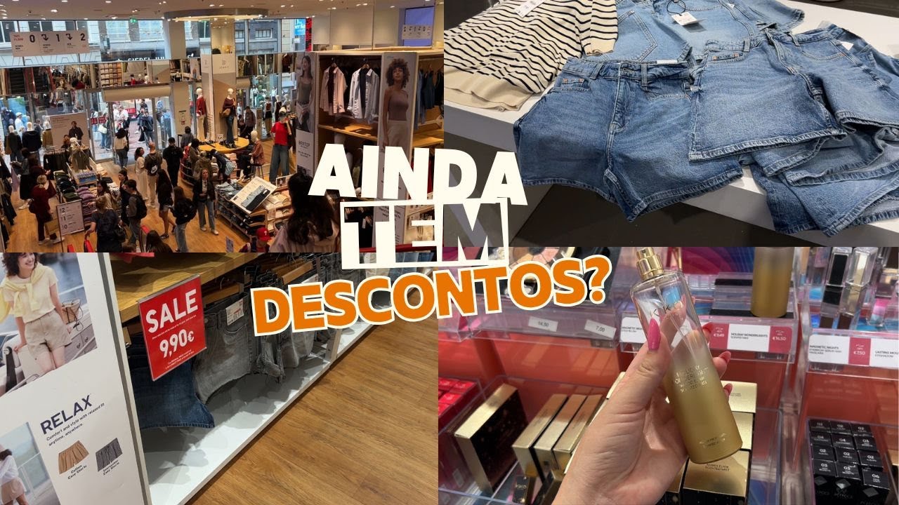 TOUR DE LOJAS EM AMSTERDAM - ZARA + UNIQLO + KIKO MILANO E MUITO MAIS