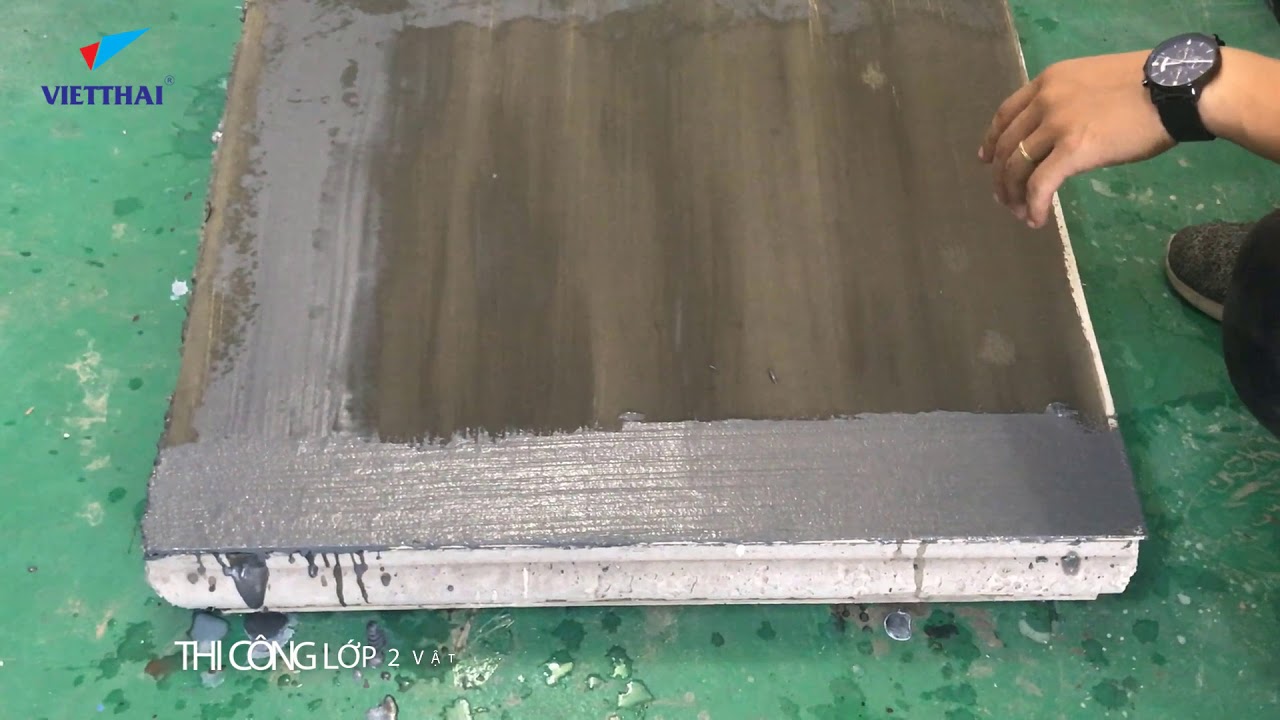 Video thi công Neopress Crystal trộn Revinex